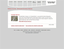 Tablet Screenshot of ferndale-electric.com